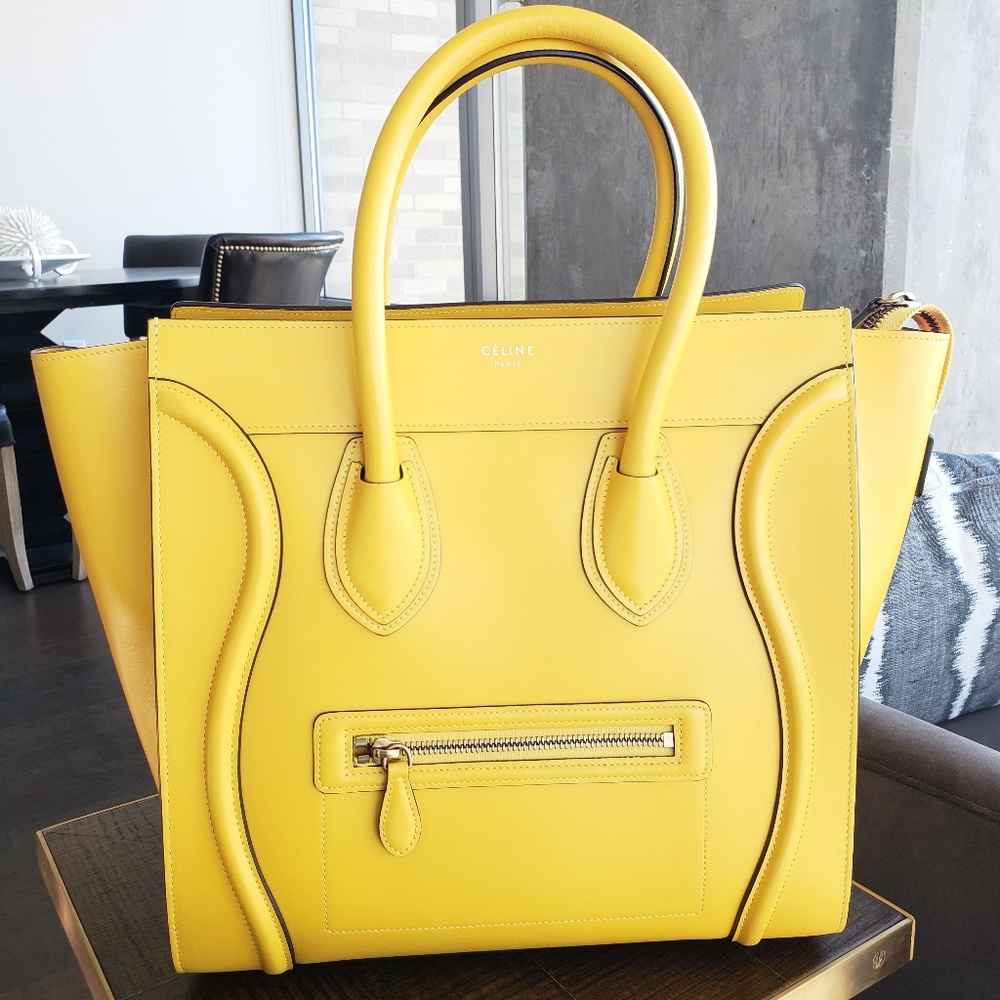 Authentic Celine Mini Luggage Tote